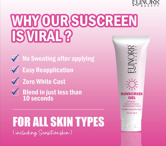 Sunscreen Gel SPF 50 PA ++++